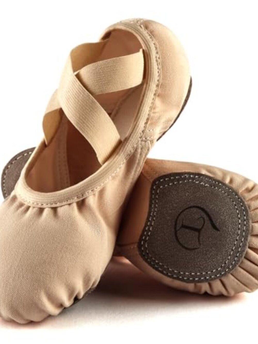 Girls Ballet Split-Sole Canvas Dance Shoes Toddler Flats